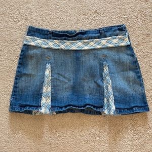 Sharagano Jean skirt